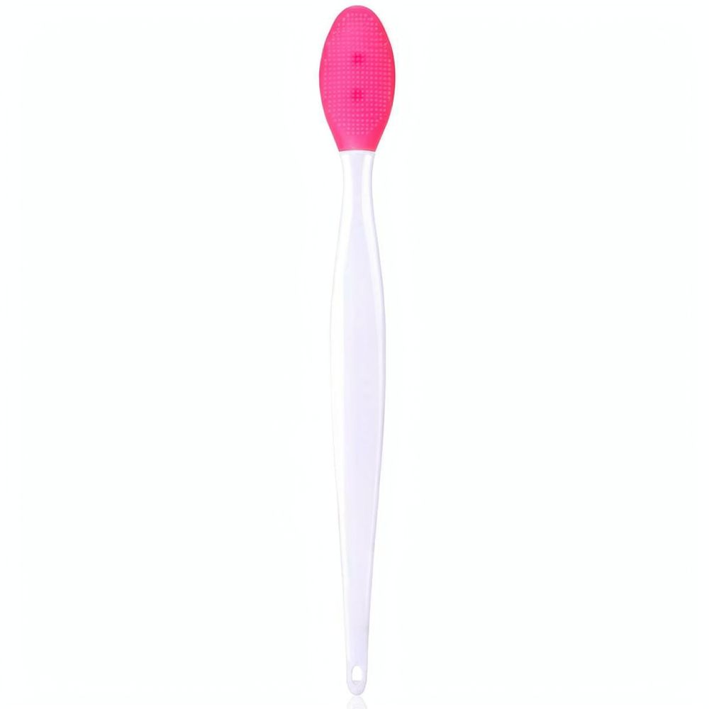 Silicone Face Scrubber Electric - Handmatige siliconen neusborstel, gezichtsreinigingshulpmiddel, lange steel,
