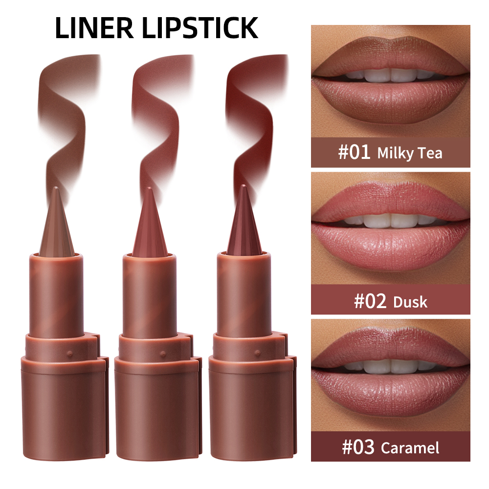 Matte Velvet Lip Tint Long Lasting - 5 tinten Gradient Lip Crayon Matte