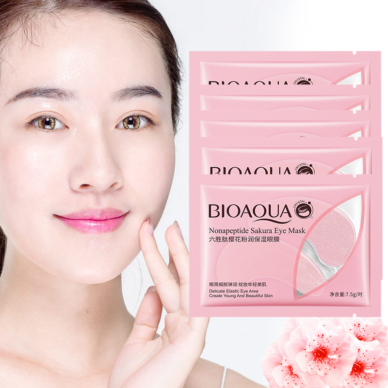 10Pcs = 5Pairs Nonapeptide Sak - Collagen Under Eye Patches recensie en prijs