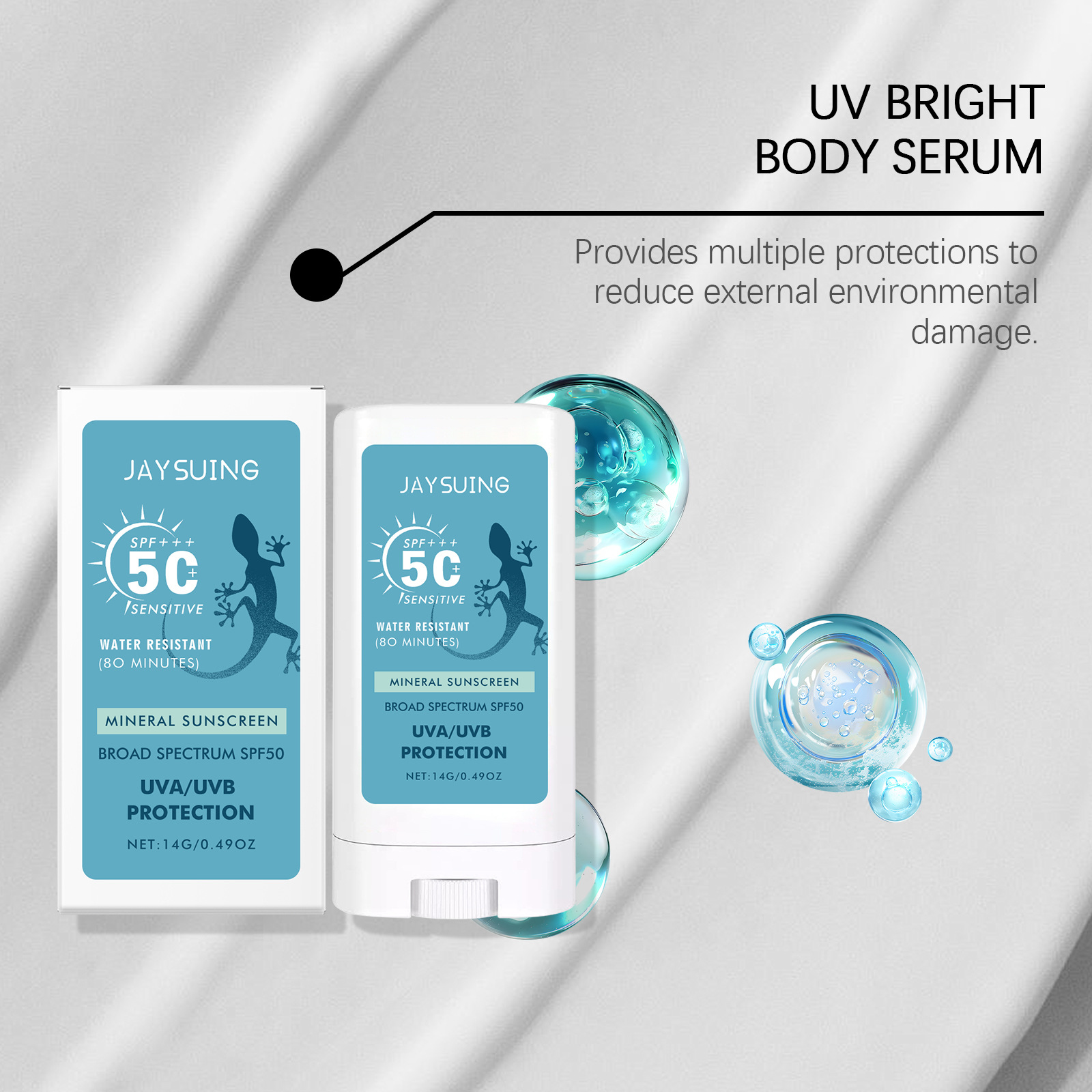 Jaysuing Zonnebrandcrème Stick - Spf 50 Waterproof Sunscreen recensie en prijs