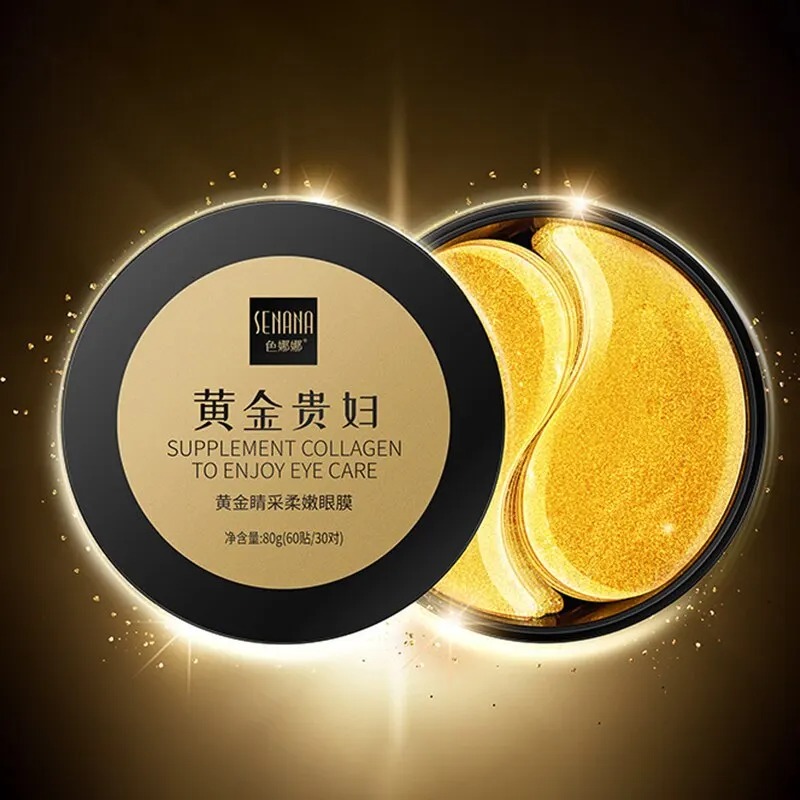 60 stks Gouden Hydraterende Oo - Collagen Under Eye Patches recensie en prijs
